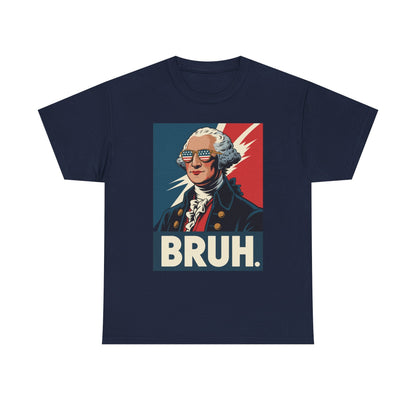 4th Of July 2025 George Washington Bruh. Meme Patriotic T-Shirt