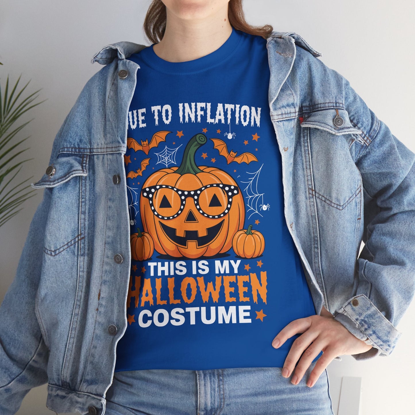 Pumpkin Halloween Costume Men Women Funny Halloween 2025 T-Shirt