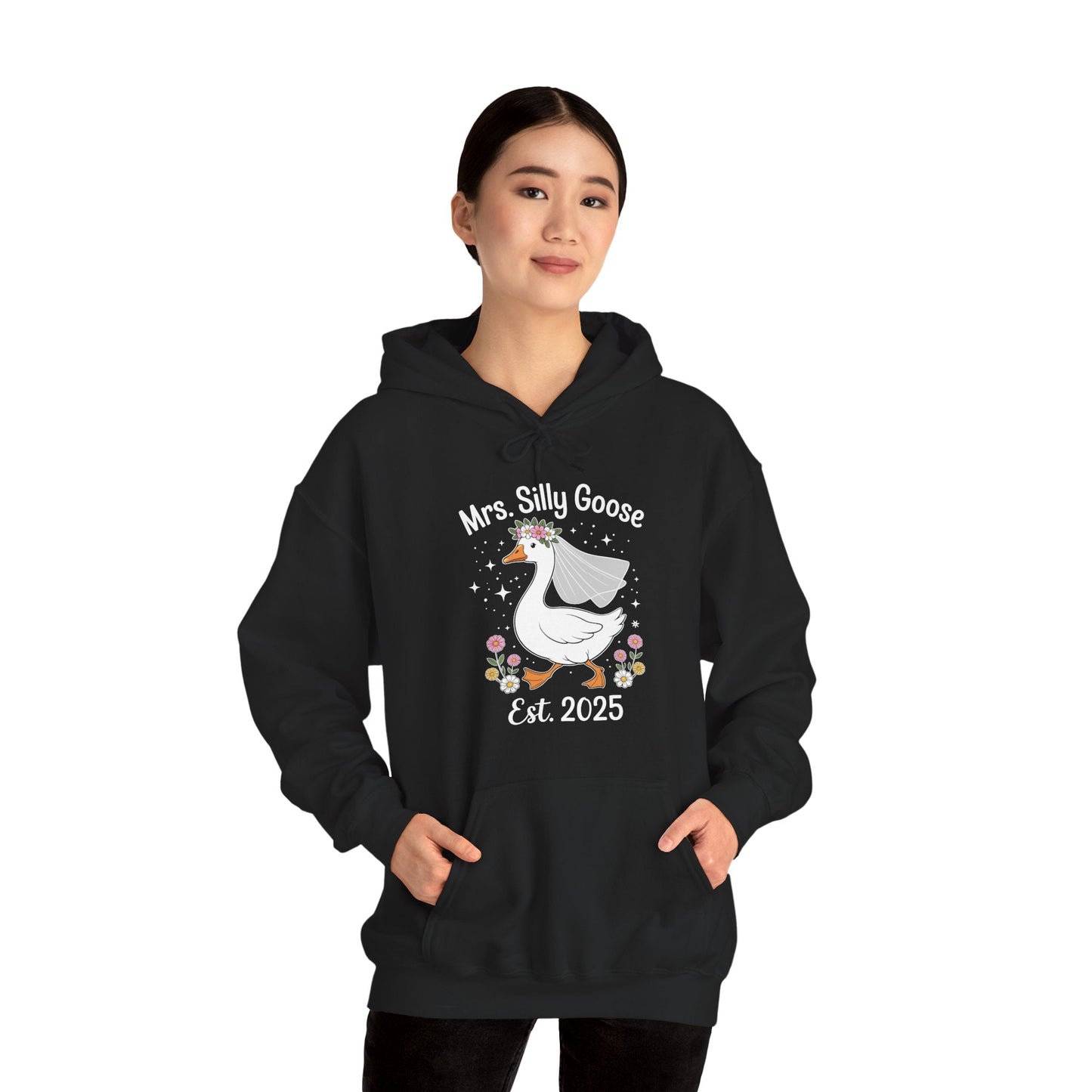 Mrs. Silly Goose Couple Matching Wedding Funny Bride to Be Hoodie