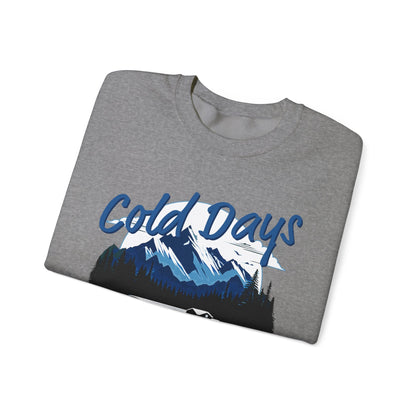 Cold Days Club Retro Aesthetic Sweatshirt