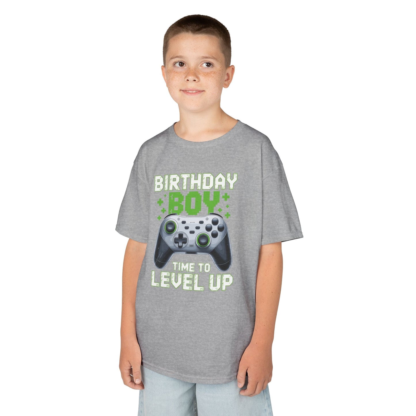 Level Up Birthday Boy Video Game T-shirt