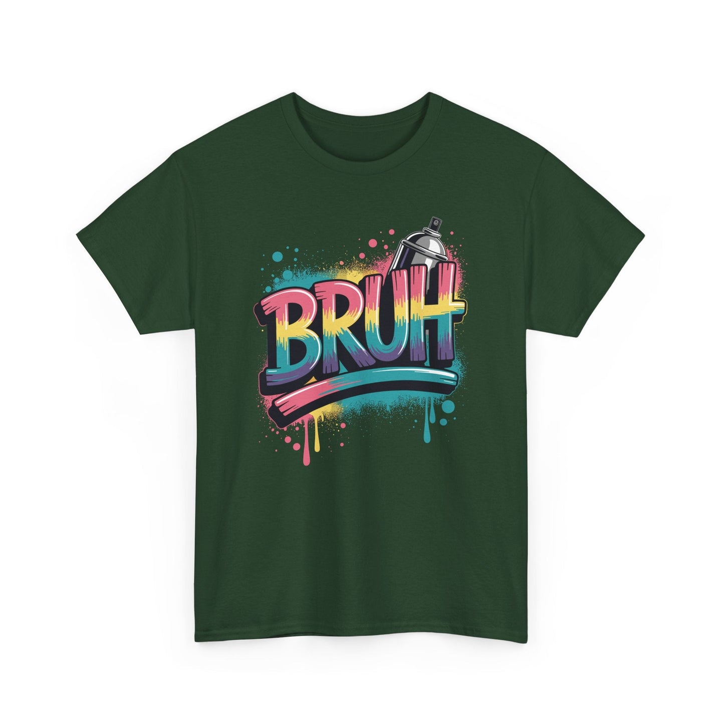 Bruh Graffiti Funny Saying Street Art Meme Men Boys T-Shirt