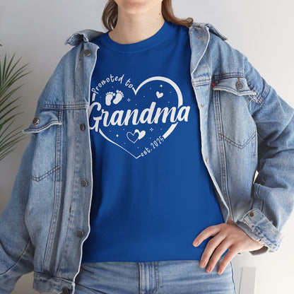 Promoted to Grandma Est 2025 Soon to be Grandma Mothers Day T-Shirt