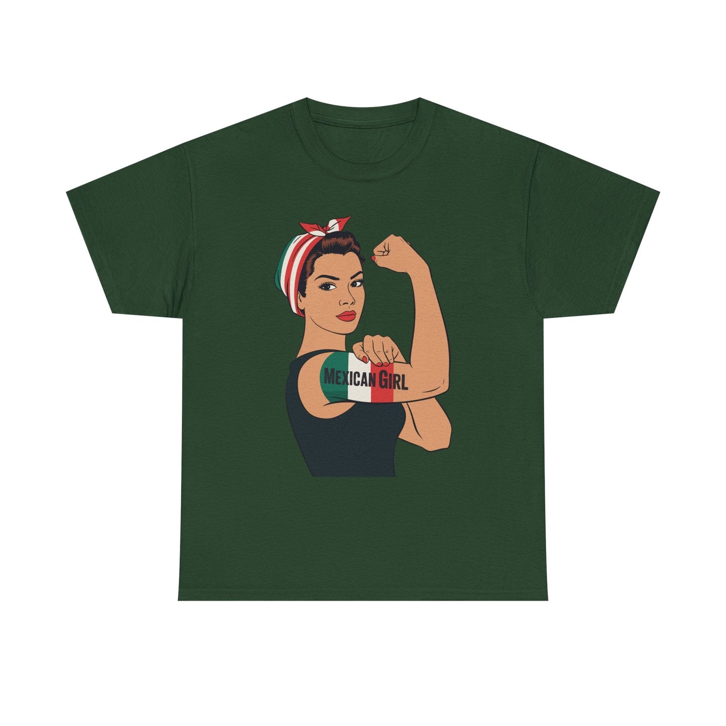 Mexican Girl Mujer Rosie Riveter Cinco De Mayo Fiesta T-Shirt Women