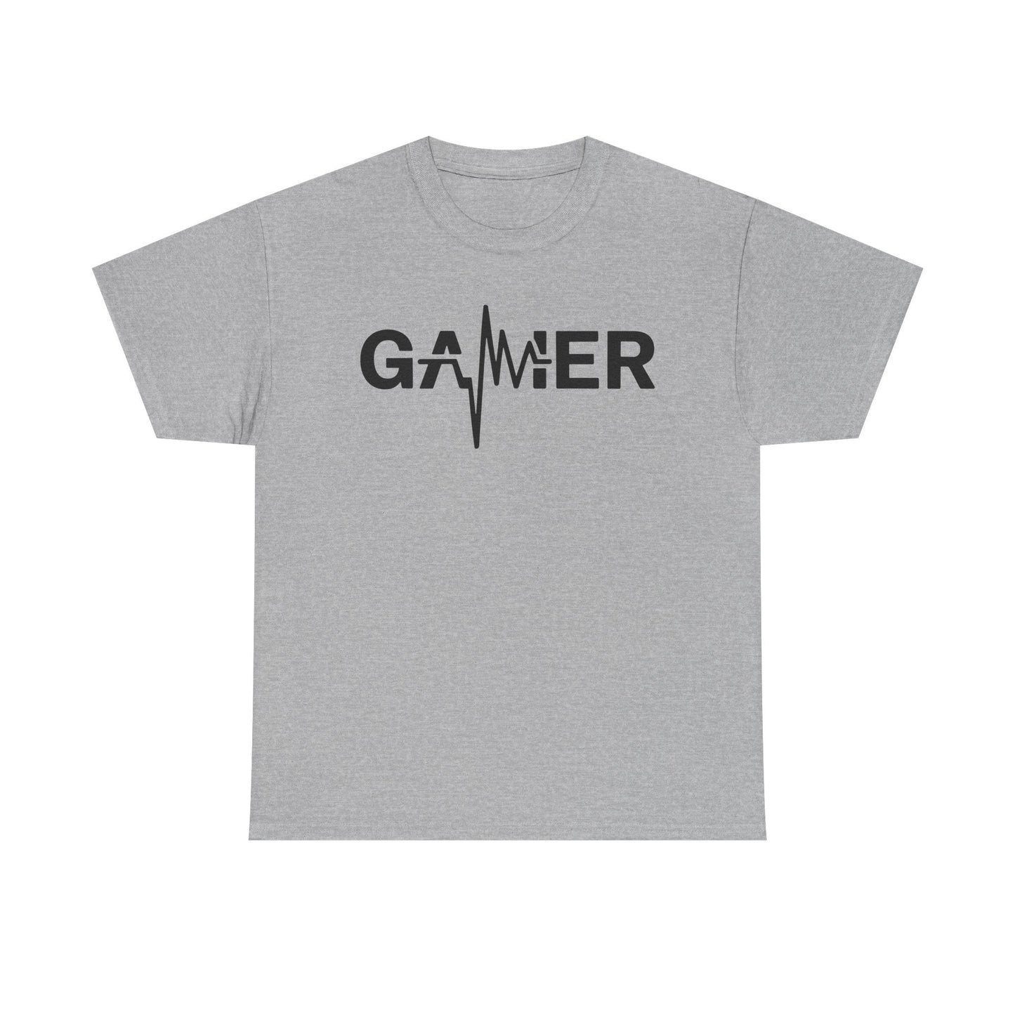 Gamer Heartbeat Video Games Graphic T-Shirt
