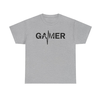 Gamer Heartbeat Video Games Graphic T-Shirt