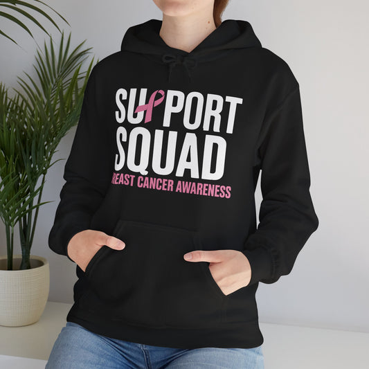 Breast Cancer Shirts Support Squad Breast Cancer Awareness Hoodie