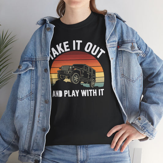 Catch Some Rays Vintage Retro Take It Out And Play T-Shirt