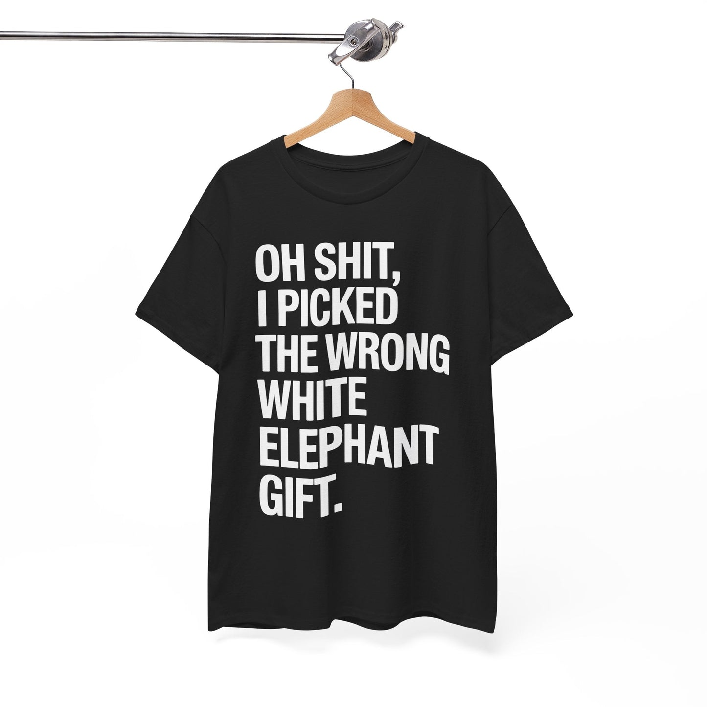 Oh Shit Funny White Elephant Gifts for Adults Under 15 20 T-Shirt