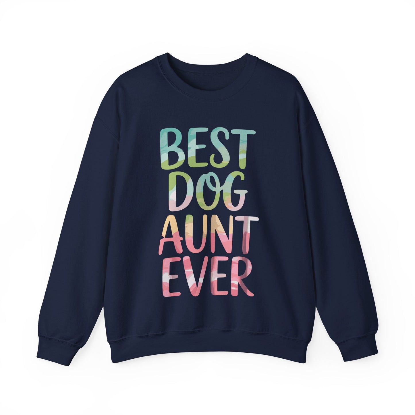 Best Dog Aunt Ever Shirt Women Dog Lover Auntie Mothers Day Sweatshirt
