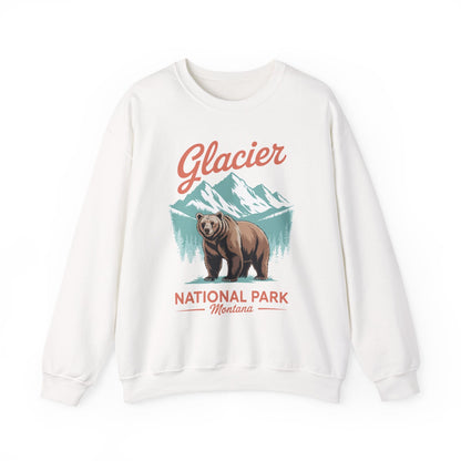 Glacier National Park retro Sweatshirt