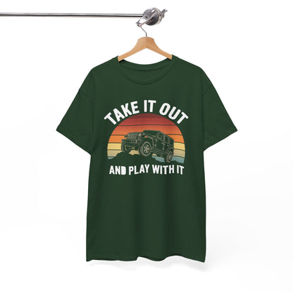 Catch Some Rays Vintage Retro Take It Out And Play T-Shirt