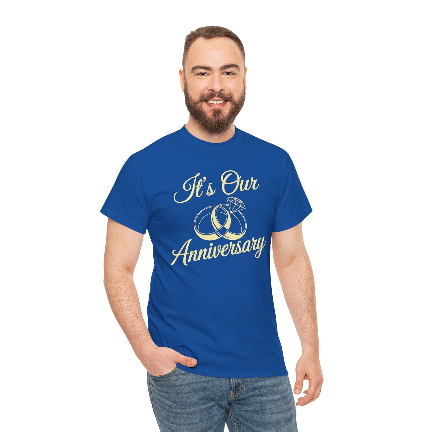 It's Our Anniversary Shirts for Married Couples Husband Wife T-Shirt