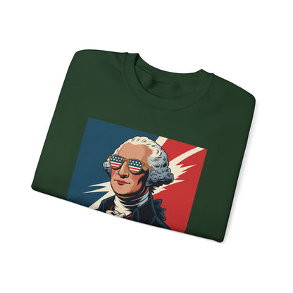 4th Of July 2025 George Washington Bruh. Meme Patriotic Sweatshirt