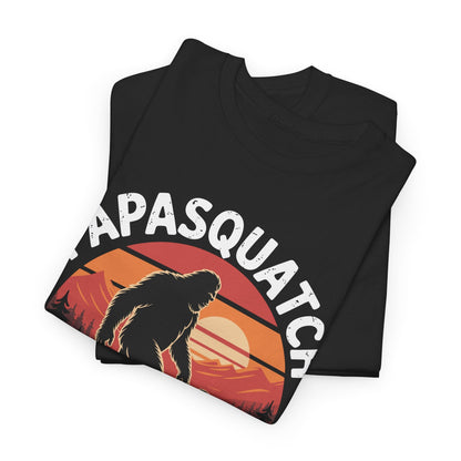 Retro Papa Squatch Like A Grandpa Funny Bigfoot Sasquatchy T-Shirt