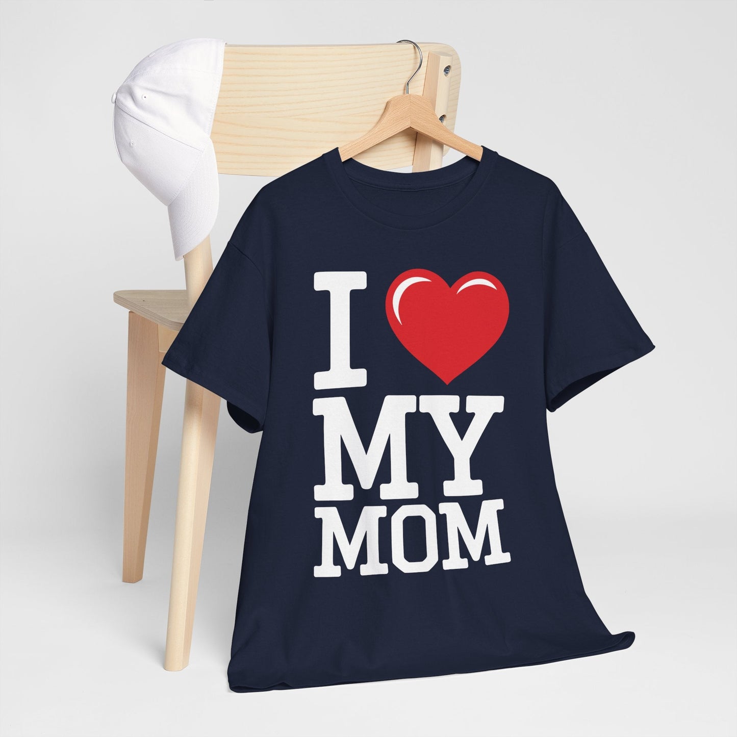 I Love My Mom Mothers Day from Daughter or Son T-Shirt