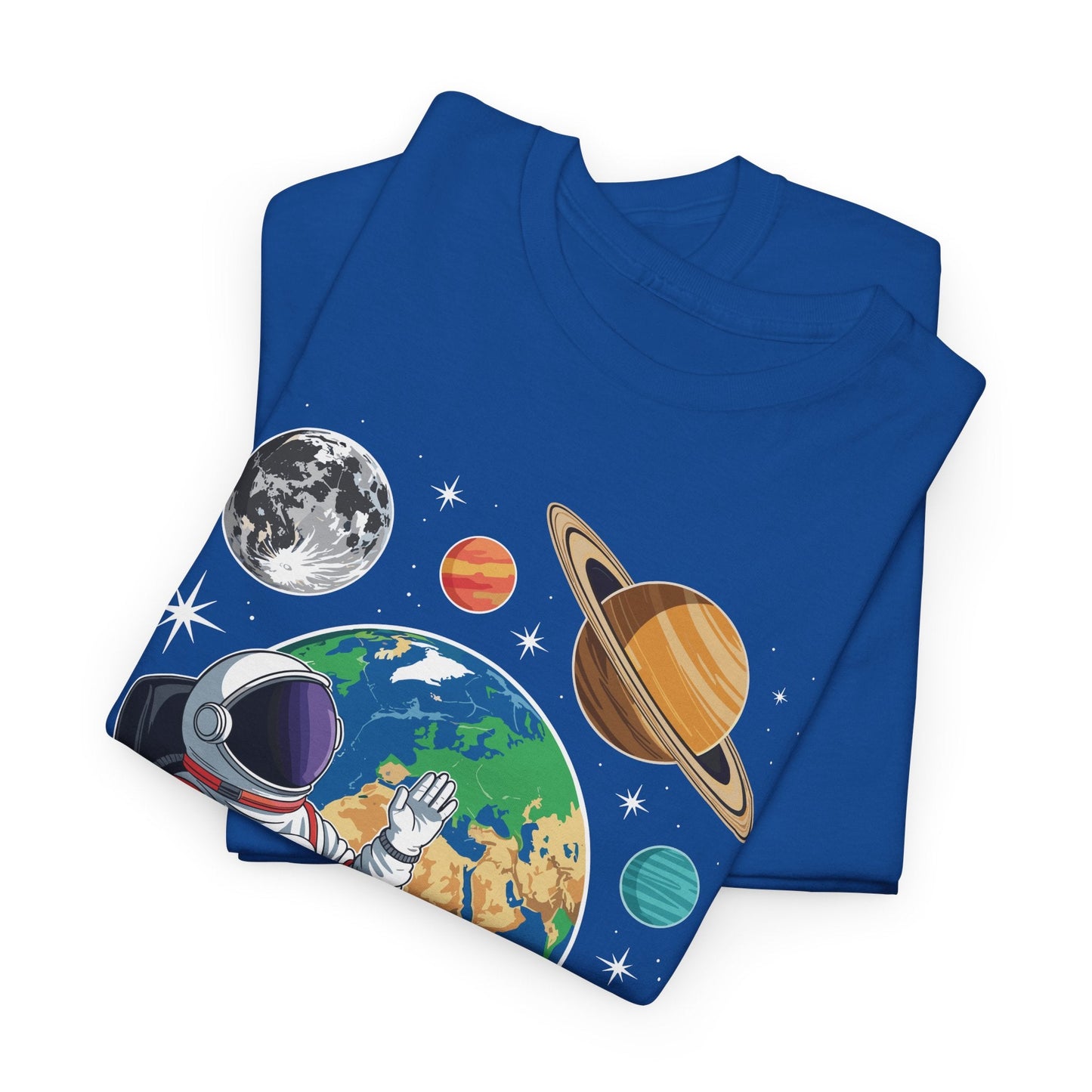 Astronaut Gamer Space Gaming System Planets T-Shirt