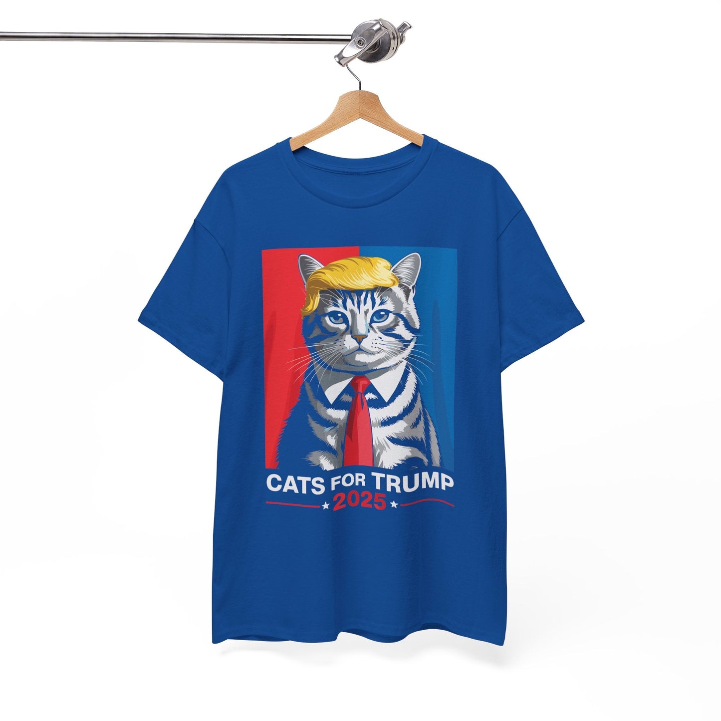 Cats For Trump 2025 Funny Tee For Vance Trump T-shirt