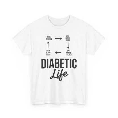 Funny Diabetic Type 1 Diabetes T1D Diabetes Awareness T-Shirt