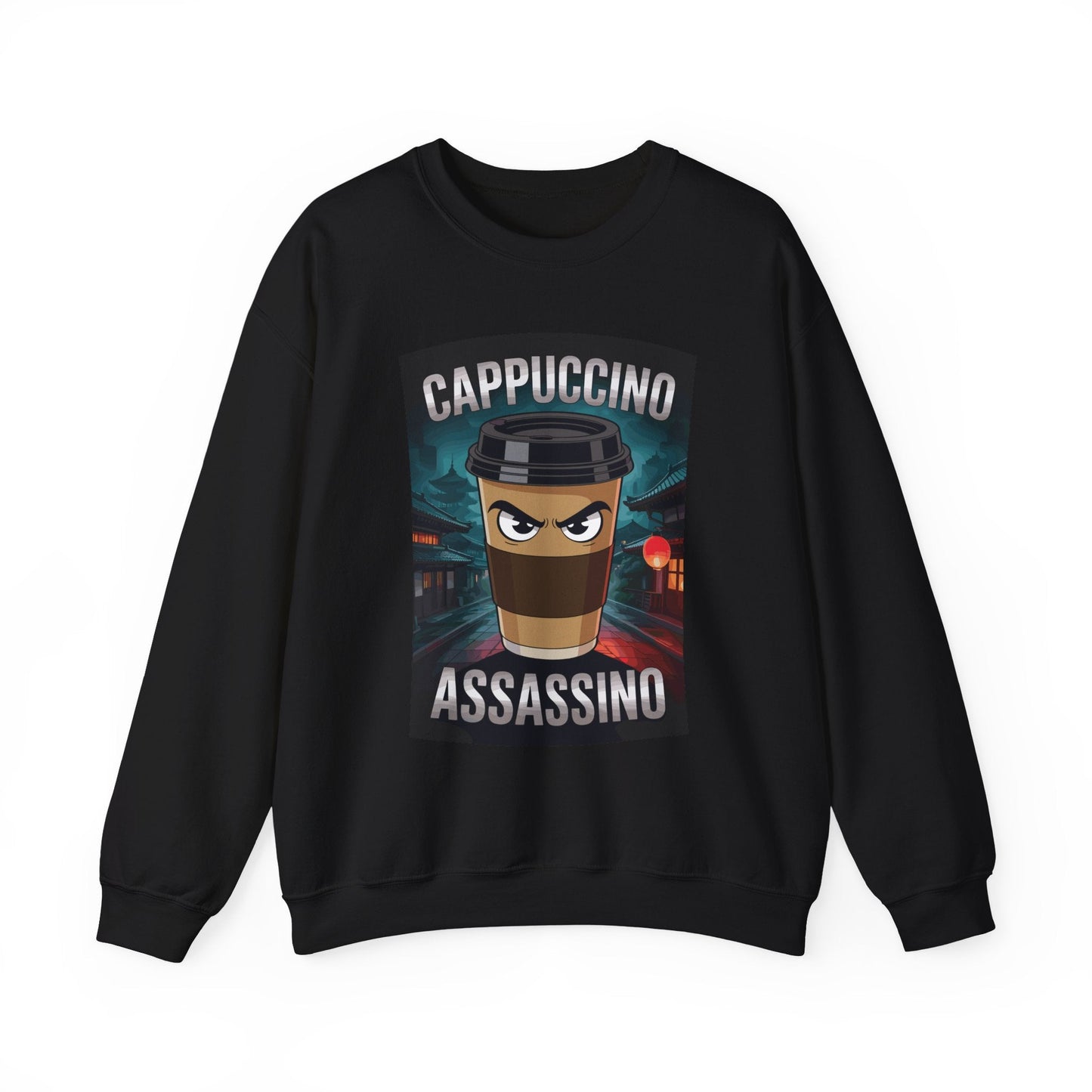 Cappuccino Assassino Coffee Lovers Italian Brainrot Meme Sweatshirt