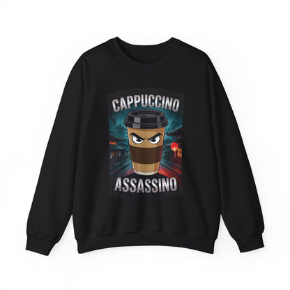 Cappuccino Assassino Coffee Lovers Italian Brainrot Meme Sweatshirt