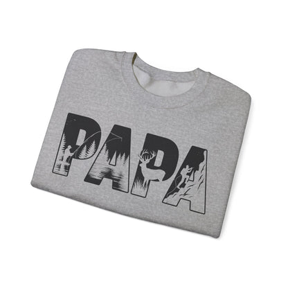 Best Hunting Dad Ever Shirt Vintage Father’s Day Sweatshirt for Men