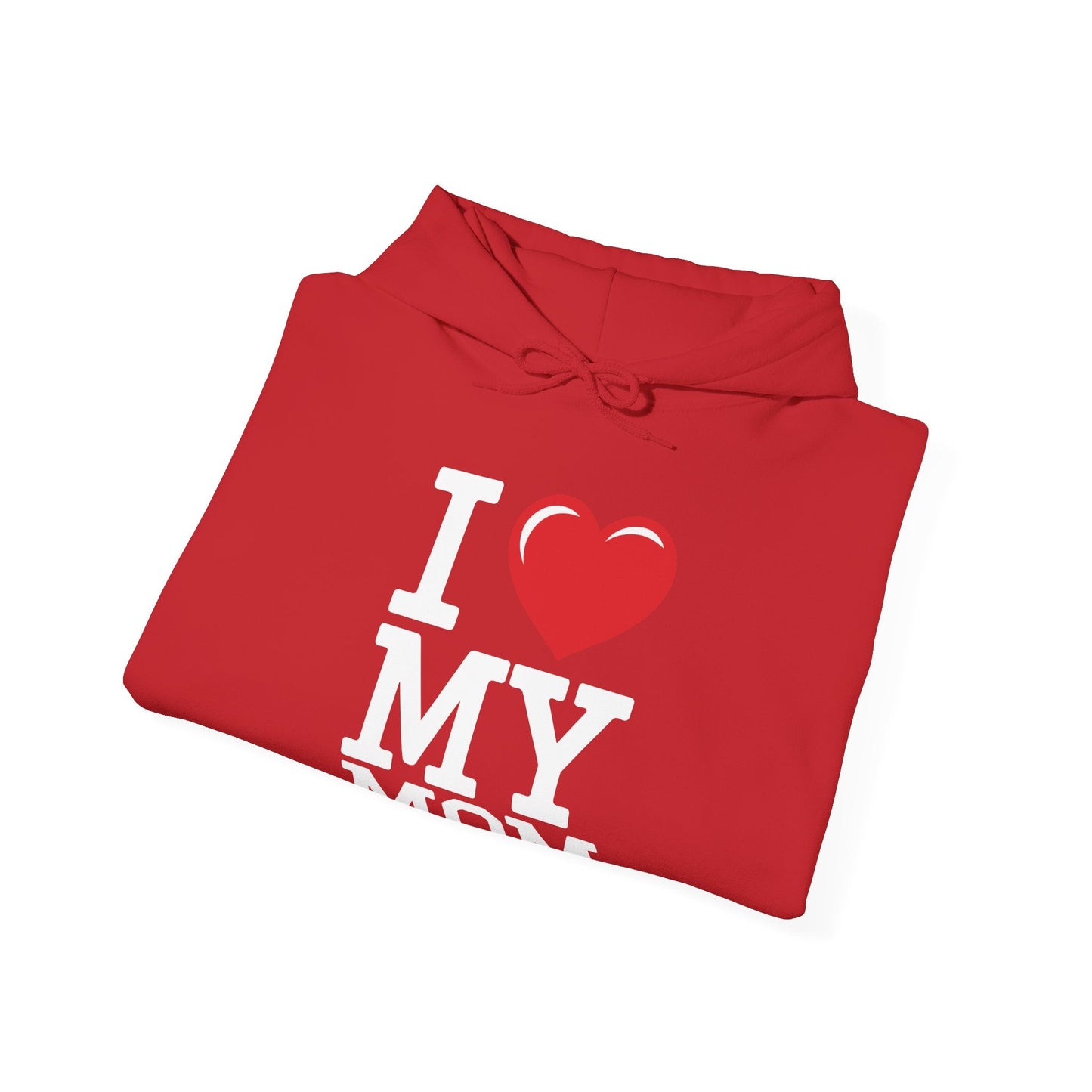 I Love My Mom Mothers Day from Daughter or Son Hoodie