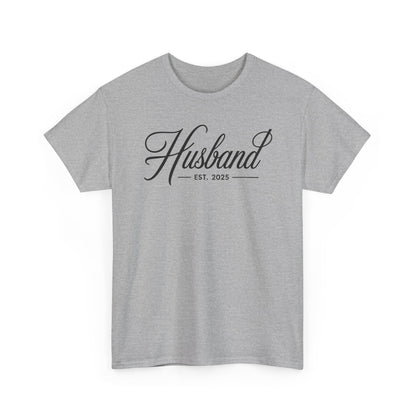 Couples Gifts For Husband And Wife Matching Husband Est 2025 Just Married Honeymoon Wedding T-Shirt