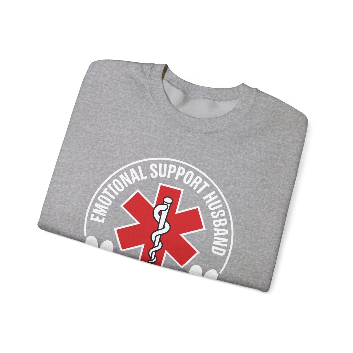 Emotional Support Husband Do Not Pet Sweatshirt