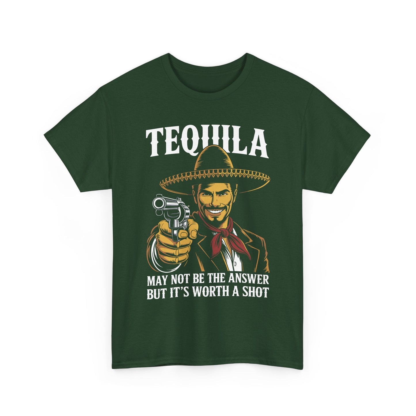 Tequila May Not Be The Answer But It's Worth A Shot T-Shirt