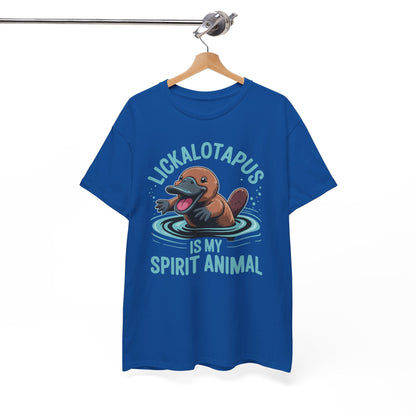 Vintage Funny Lickalottapus Is My Spirit Animal Lovers Meme T-Shirt