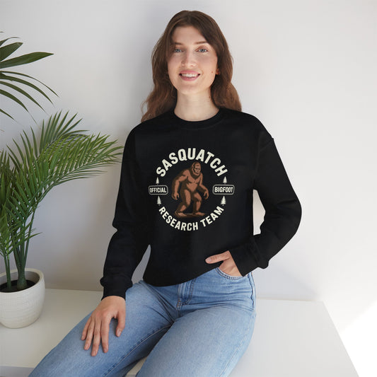 Bigfoot Research Team Retro Vintage Sasquatch Men Women Sweatshirt