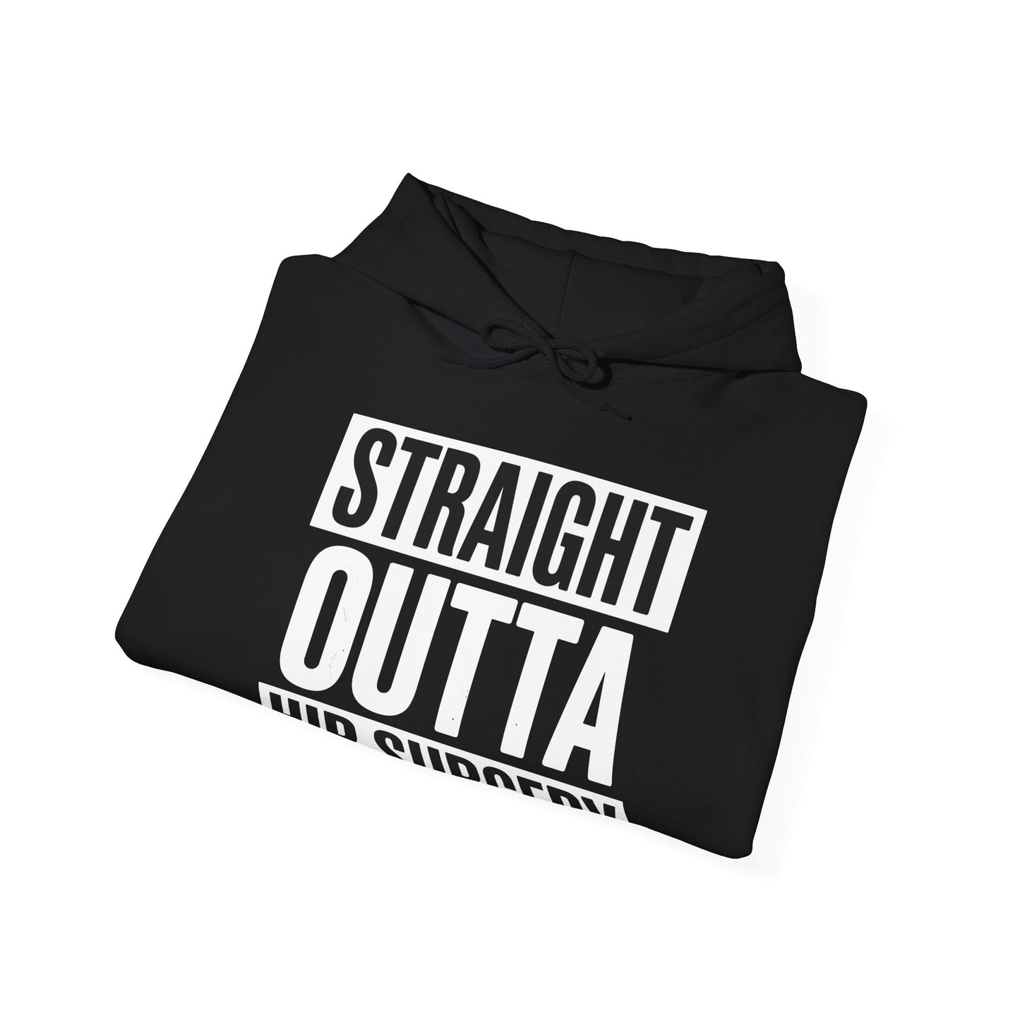 Straight Outta Hip Surgery Get Well Hip Replacement Recovery Hoodie