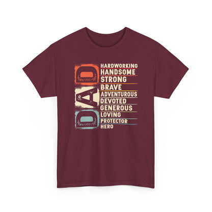 Vintage Funny Definition of Dad Retro Meme Joke Father's Day T-Shirt