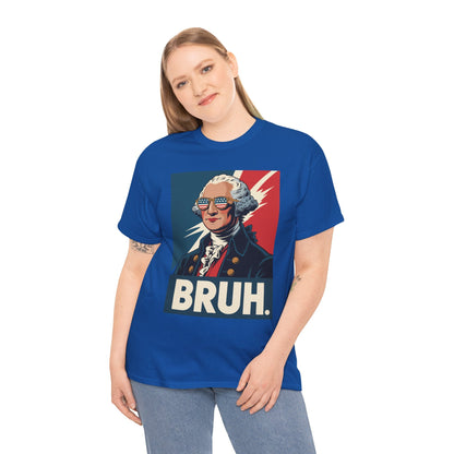 4th Of July 2025 George Washington Bruh. Meme Patriotic T-Shirt
