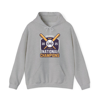 LSU Baseball 2025 National Champions Logo Hoodie