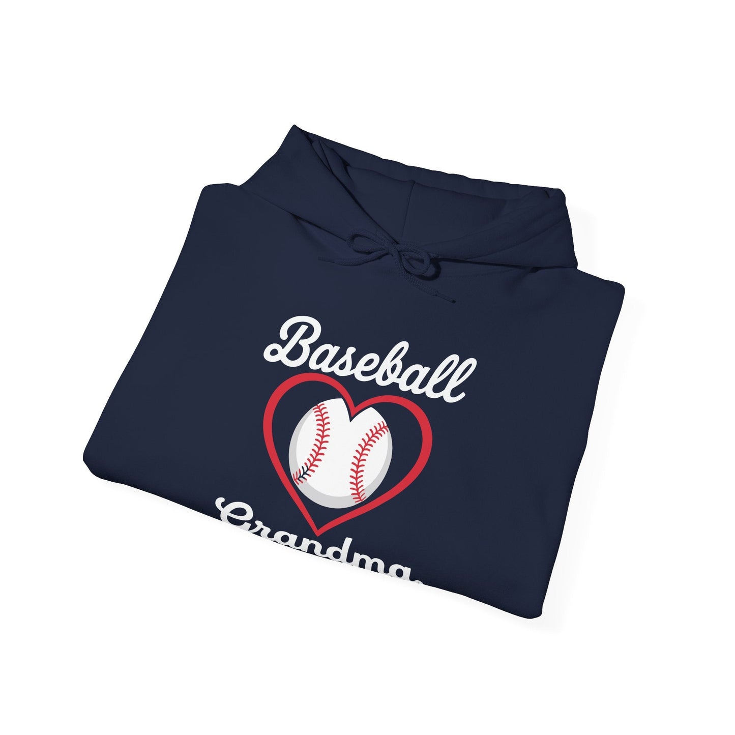 Hoodie Baseball Grandma Heart Design Mother's Day Gift