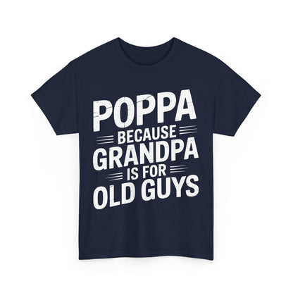 Poppa Grandpa From Grandkids Father's Day Poppa T-Shirt