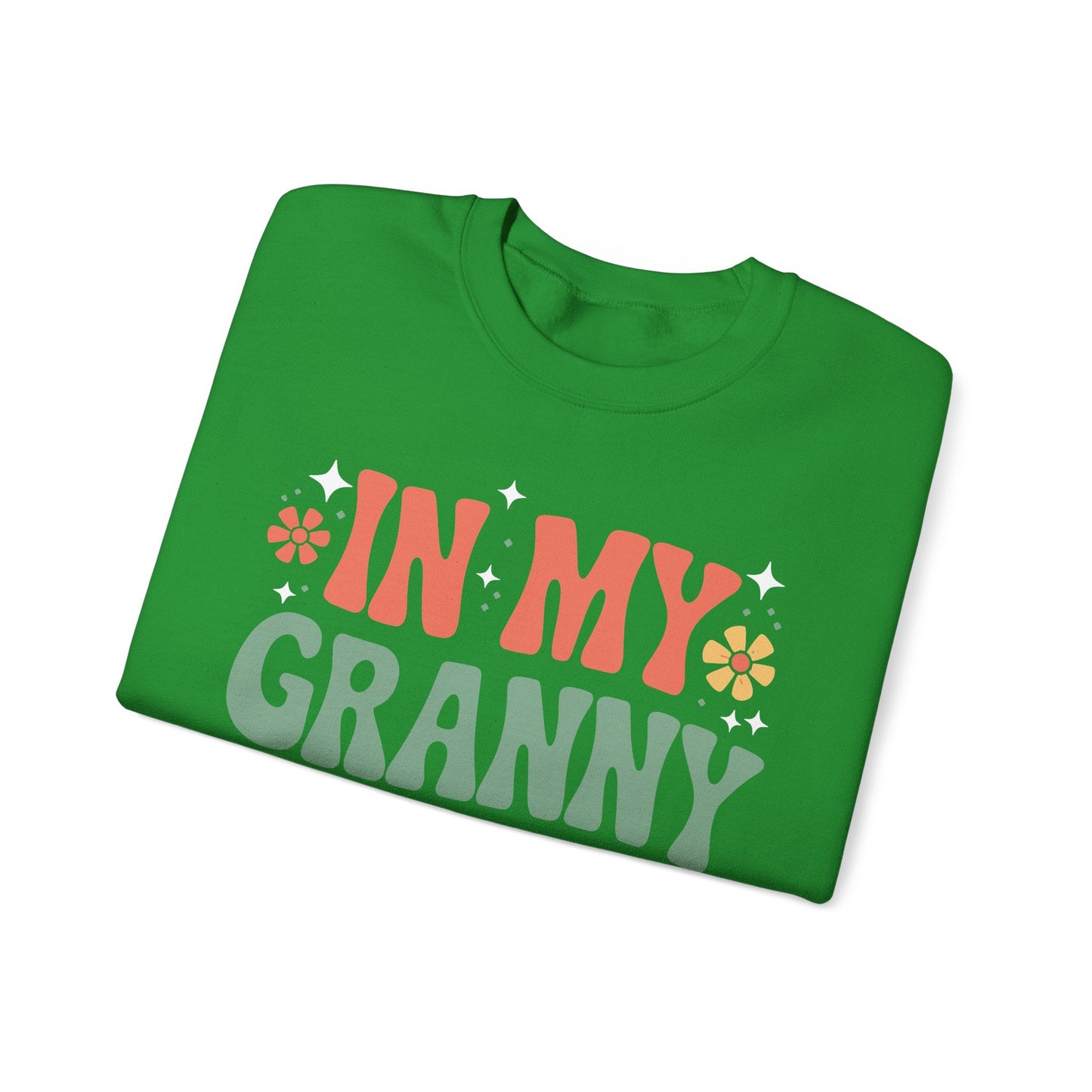 In My Granny Era Funny Sarcastic Groovy Retro Mothers Day Sweatshirt
