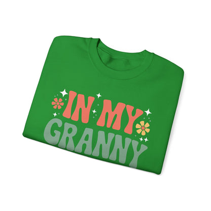In My Granny Era Funny Sarcastic Groovy Retro Mothers Day Sweatshirt