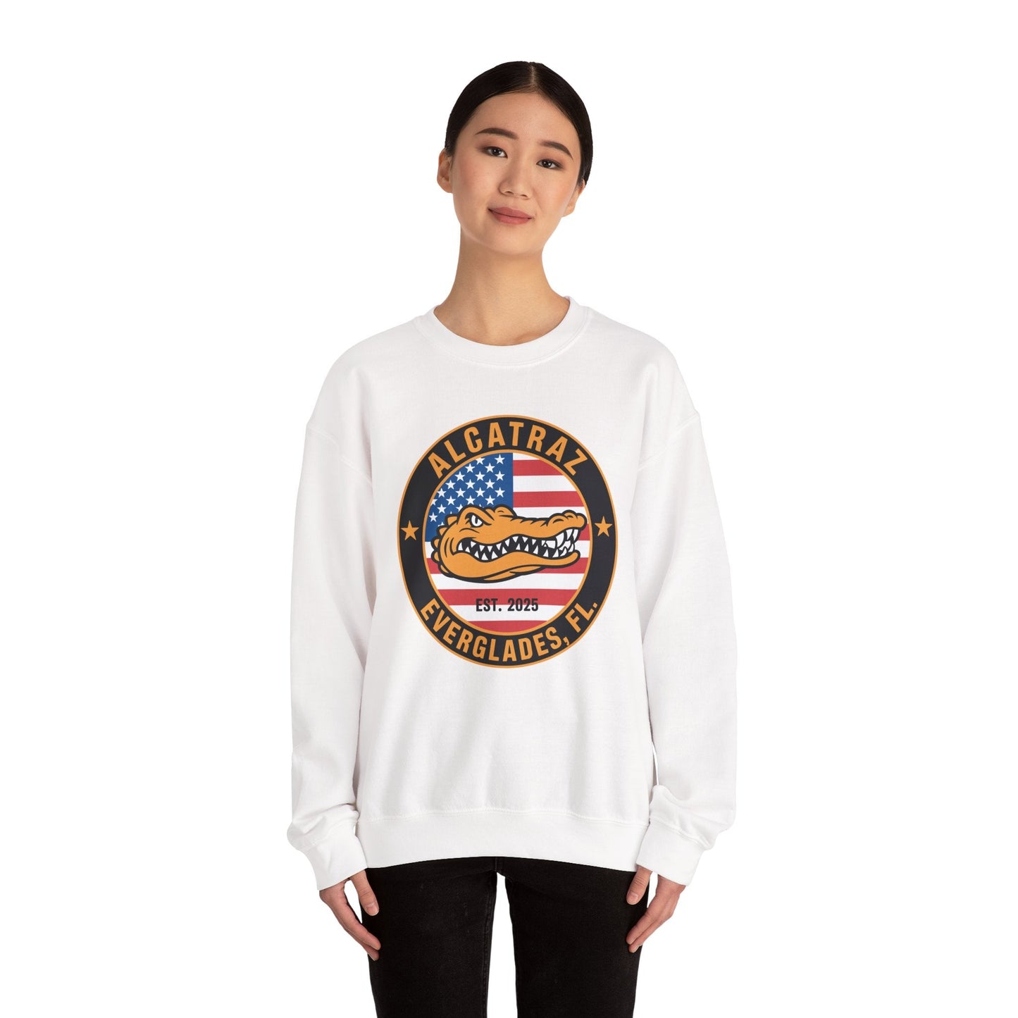 Retro Alcatraz Everglades FL EST 2025 Sweatshirt