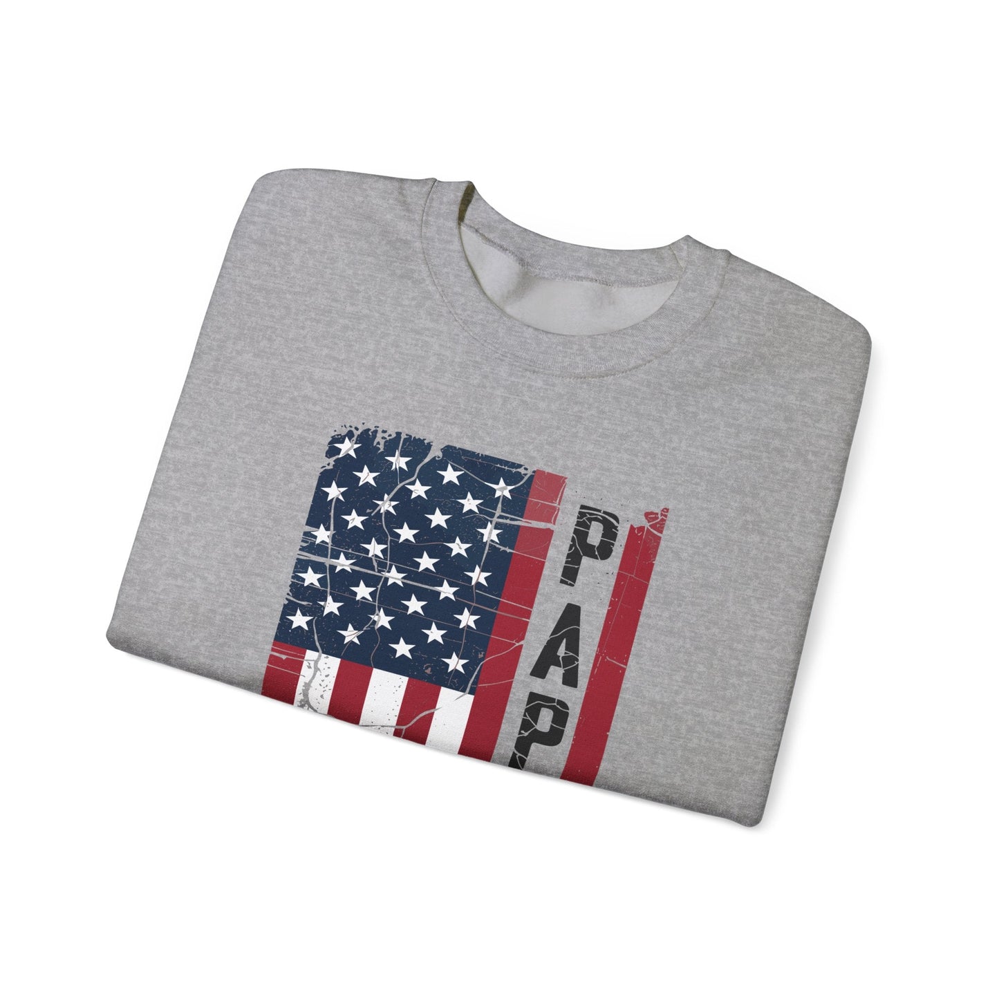 Papaw Grandpa US American Flag Shirt Grandfather Day Sweatshirt