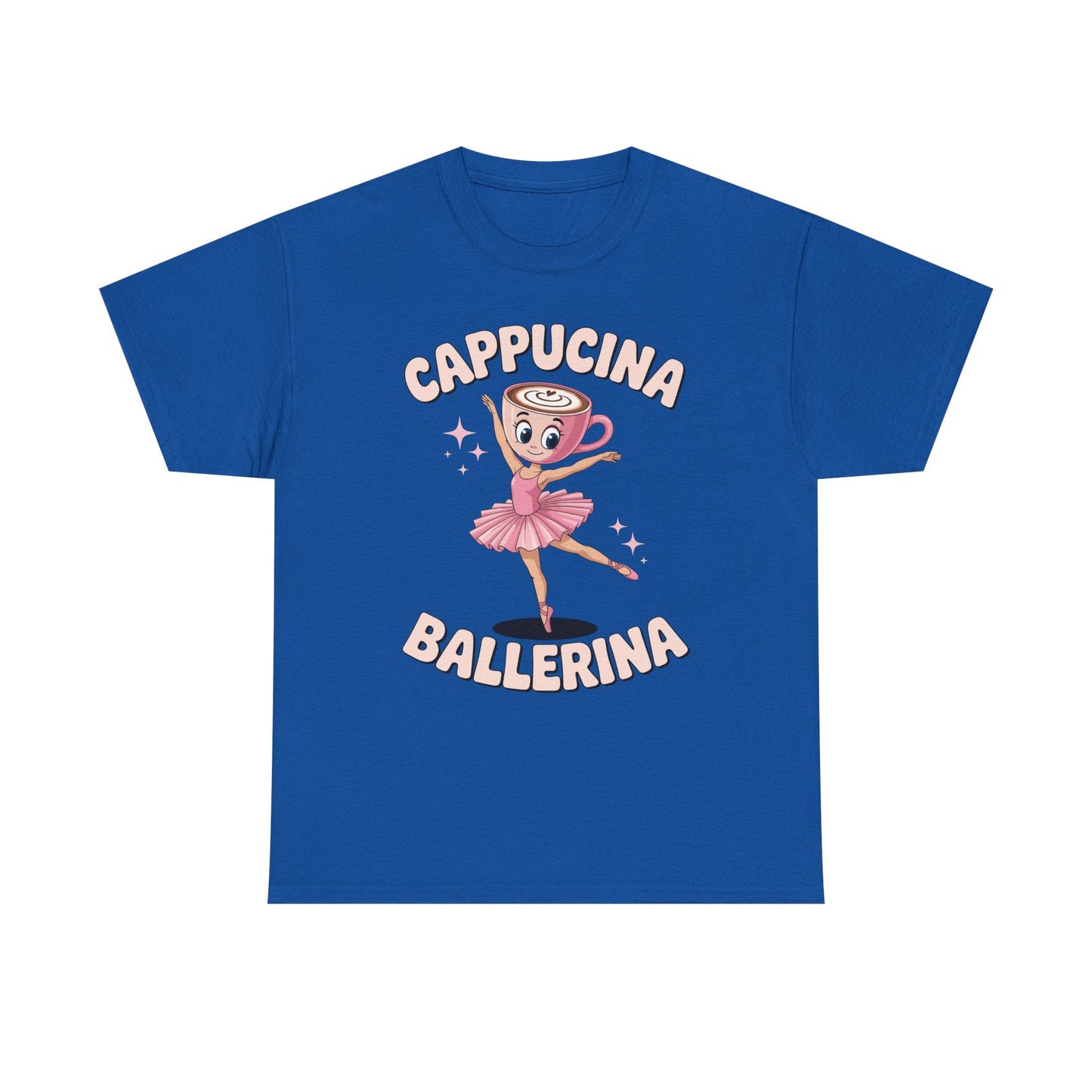 Funny Ballerina Cappuccina Coffee Dance Lovers Italian Meme T-Shirt
