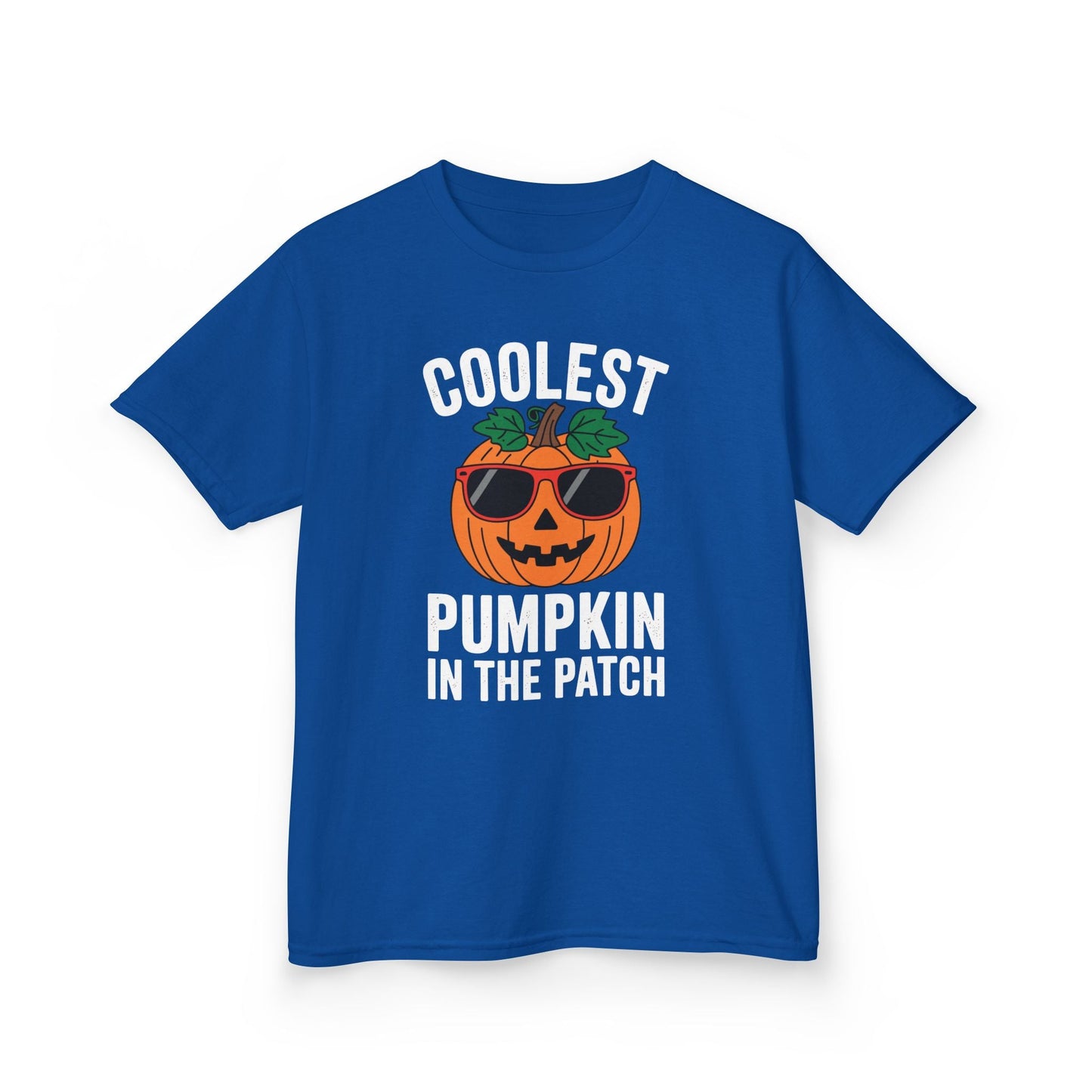 Kids Coolest Pumpkin In The Patch Halloween For Boys Girls T-Shirt