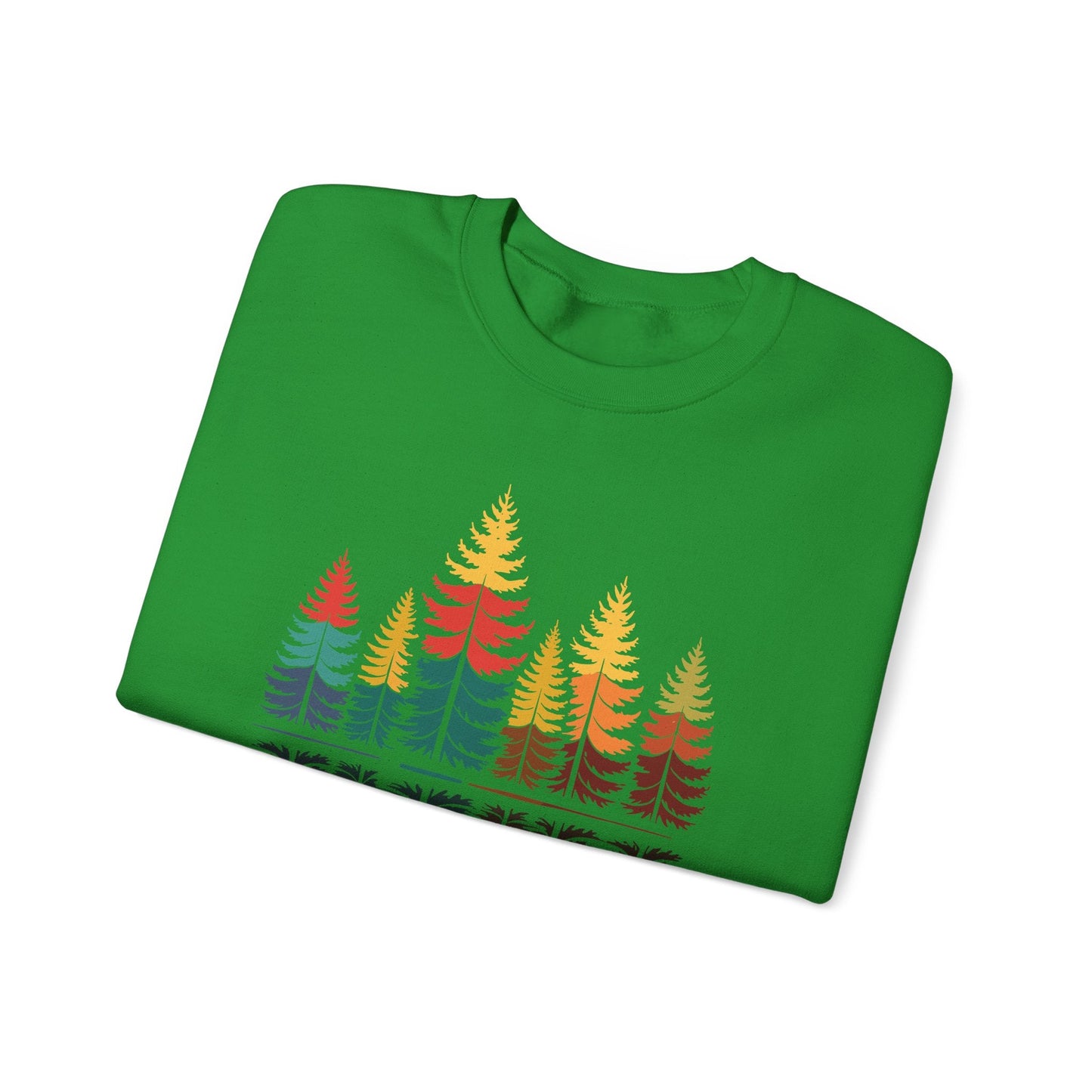 Nature Reflection Forest Trees Outdoor Wildlife Sweatshirt