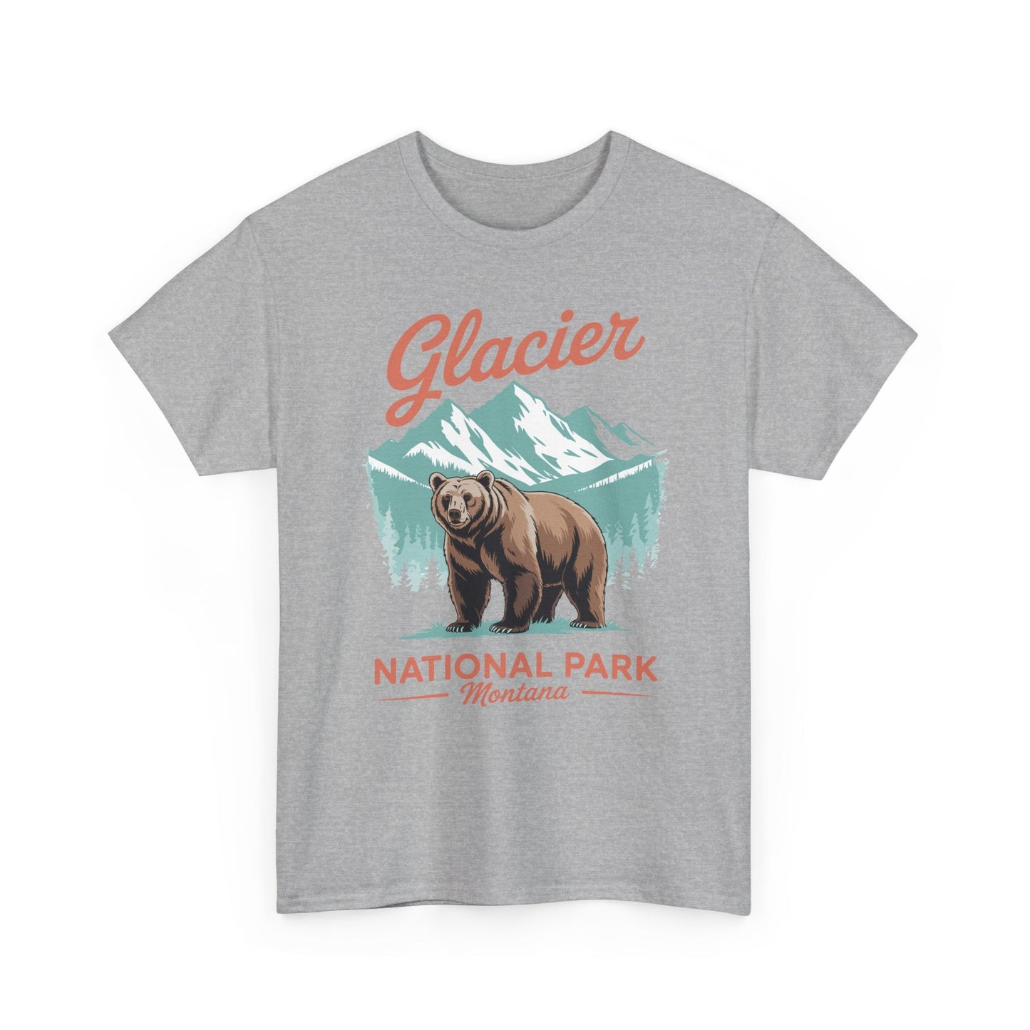 Glacier National Park retro T-Shirt