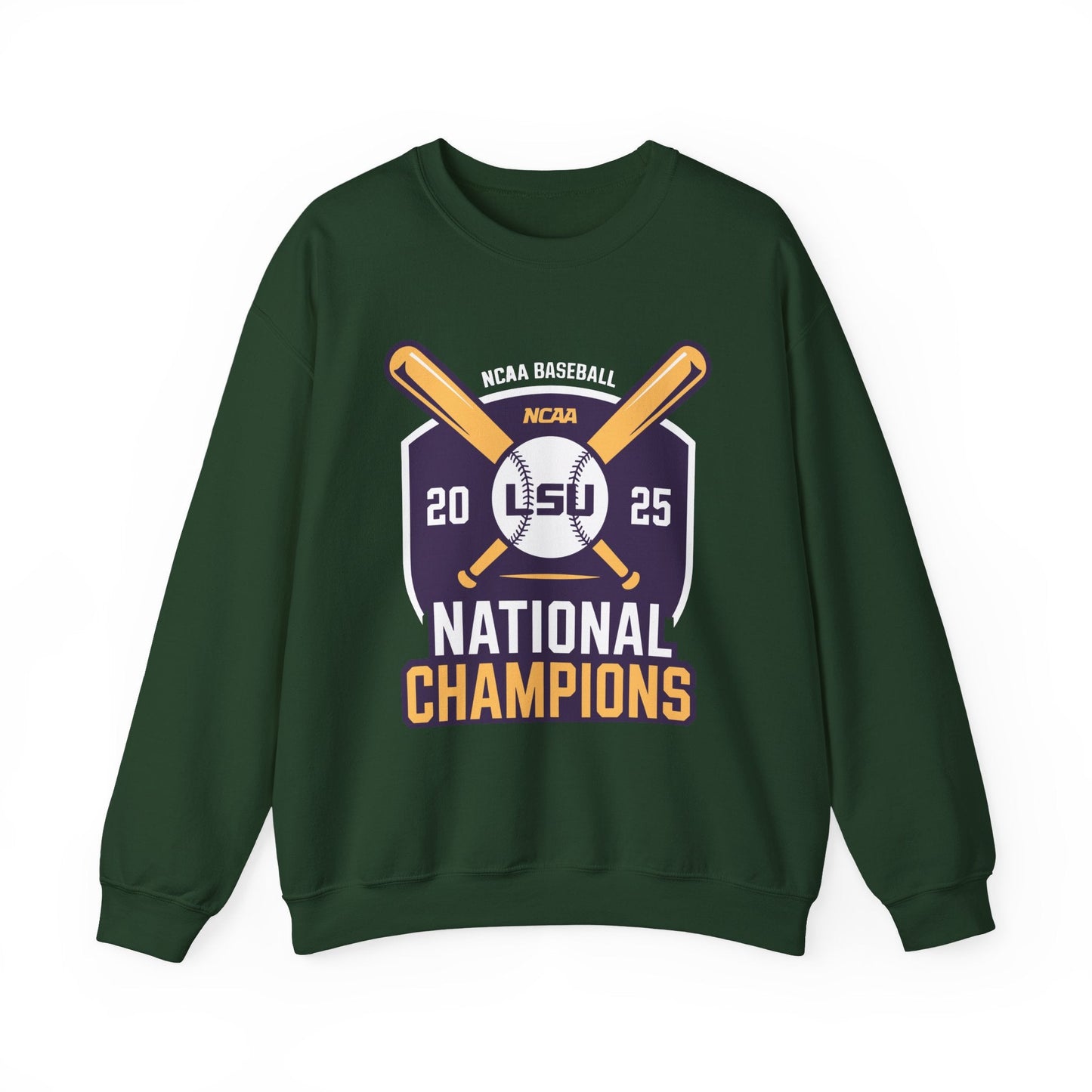 LSU Baseball 2025 National Champions Logo Sweatshirt