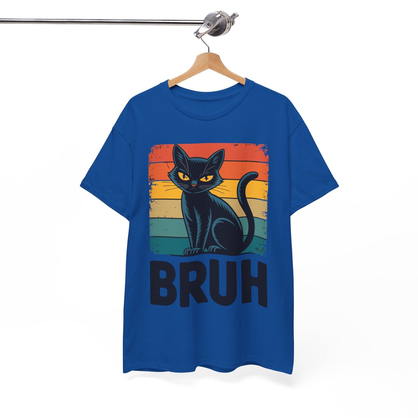 Funny Cat Bruh For Teens Boys Girls Men Women Meme Graphic T-Shirt