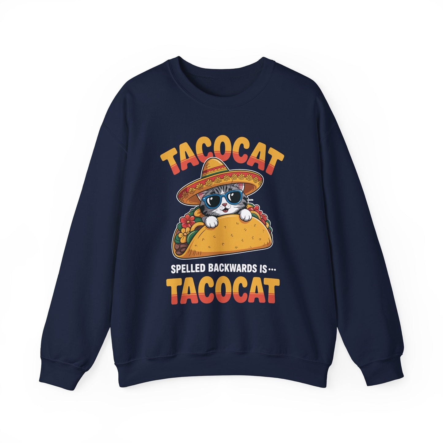 Tacocat Spelled Backwards Taco Cat Cinco De Mayo T-Shirt Men Women