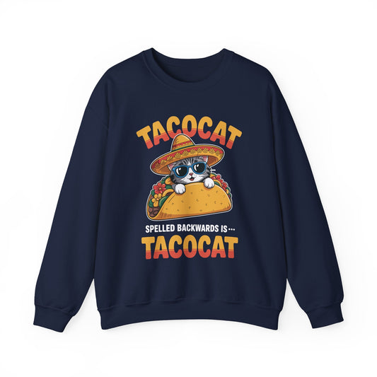 Tacocat Spelled Backwards Taco Cat Cinco De Mayo T-Shirt Men Women
